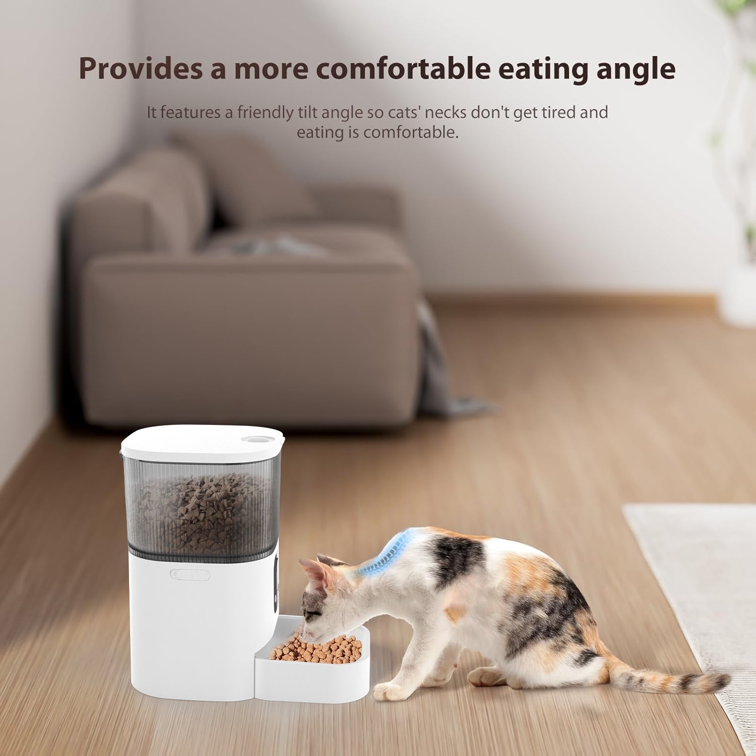 WiFi-Enabled Smart Pet Feeder with Voice & App Control