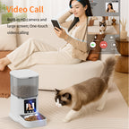 Smart Pet Feeder with Two-Way HD Video/Audio, 5G Wi‑Fi, Bluetooth & App Control