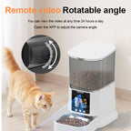 Smart Pet Feeder with Two-Way HD Video/Audio, 5G Wi‑Fi, Bluetooth & App Control
