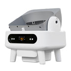 New Smart Litter Box with Weight Monitoring, Anti-Pinch, UV Sterilization, Odor Control & App Control