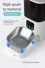 Smart Pet Feeder with 4MP Camera, Live Video, Multi-User Sharing & App Control